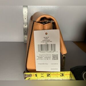 Kate Spade Orange Pebbled Leather Shoulder Bag